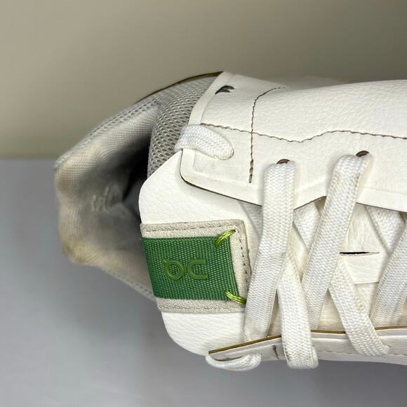 On Running The Roger Centre Court Tennis Shoe Men's 12.5 | White Green Sneaker - Picture 10 of 11